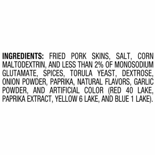 Baken-Ets Chicharrones Fried Pork Skins Hot'N Spicy Flavored 4 Oz Perspective: bottom
