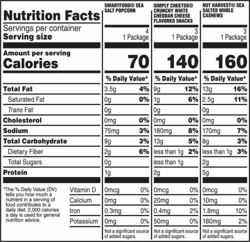 Frito-Lay® Refresh Mix Chips Variety Pack Perspective: bottom
