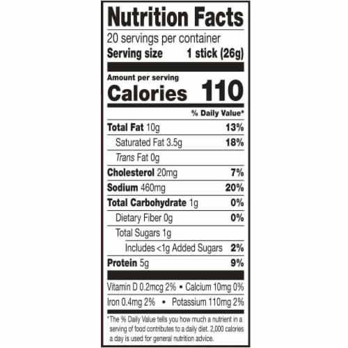 Jack Link's Flavored Meat Stick Flamin' Hot Flavored 0.92 Oz Perspective: bottom