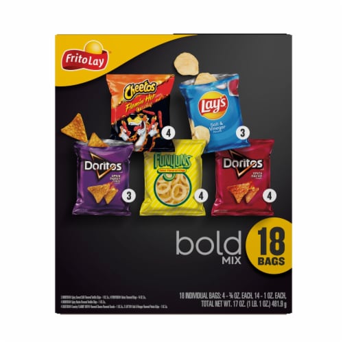 Frito-Lay® Bold Mix Chips Variety Pack Perspective: bottom