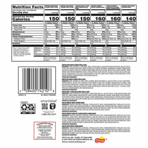 Frito-Lay Doritos® & Cheetos® Chip Variety Pack Perspective: bottom