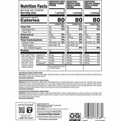 Smartfood Popcorn Variety Pack Perspective: bottom