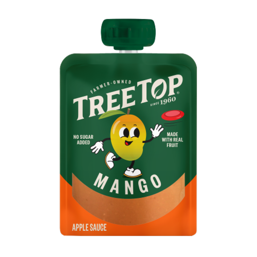 Tree Top® Apple/Banana Strawberry/Mango Apple Sauce Pouches Variety Pack Perspective: bottom