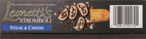 Leonetti's Steak & Cheese Stromboli Perspective: bottom