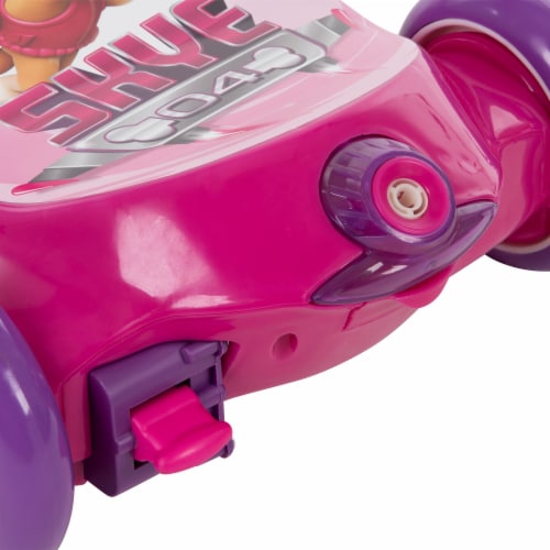 Huffy Paw Patrol Skye 6 Volt 3 Wheel Bubble Scooter - Pink Perspective: bottom