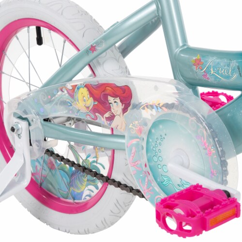Huffy Disney's The Little Mermaid Kid's Bike - Aqua Perspective: bottom