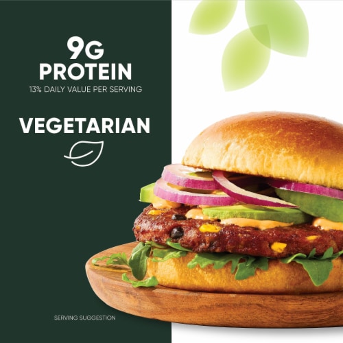 MorningStar Farms Spicy Black Bean Veggie Burgers Value Pack Perspective: bottom