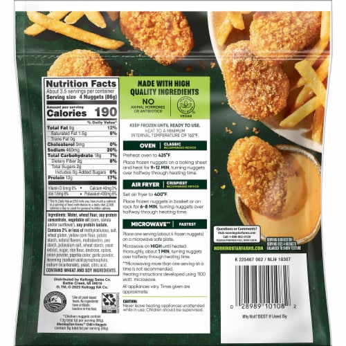 MorningStar Farms® Original Plant Based Chik'n Nuggets Perspective: bottom
