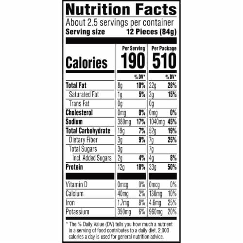 MorningStar Farms® Veggitizers Original Vegan Popcorn Chicken Perspective: bottom