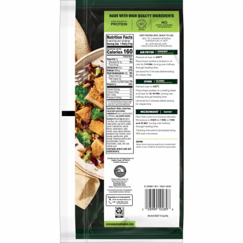 MorningStar Farms® Original Value Pack Plant Based Chik'n Patties Perspective: bottom