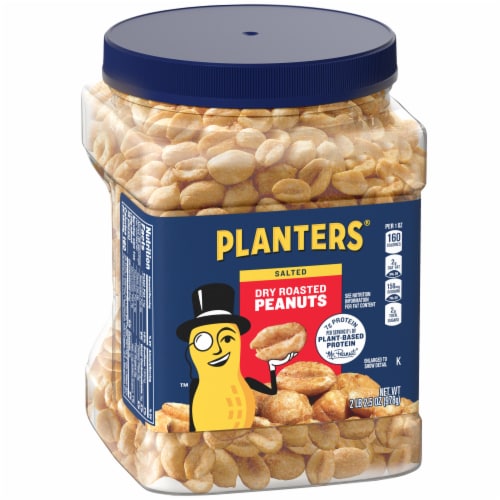 Planters® Salted Dry Roasted Peanuts Perspective: bottom