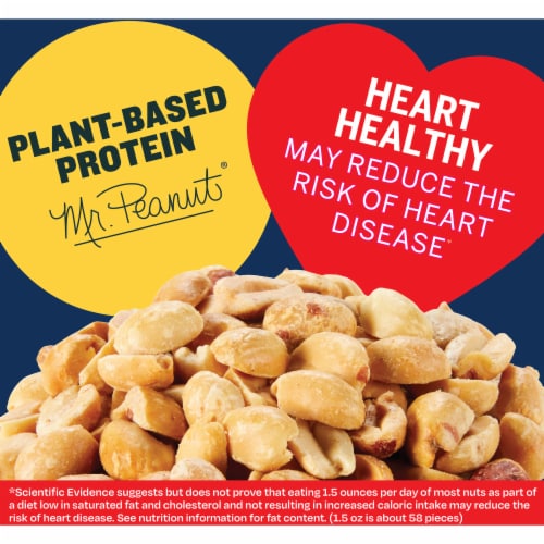 Planters® Lightly Salted Dry Roasted Peanuts Perspective: bottom