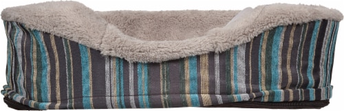 Aspen Pet Antimicrobial Oval Pet Bed Perspective: bottom