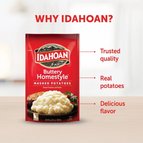 Idahoan Buttery Homestyle Mashed Potatoes 4 oz Harris Teeter