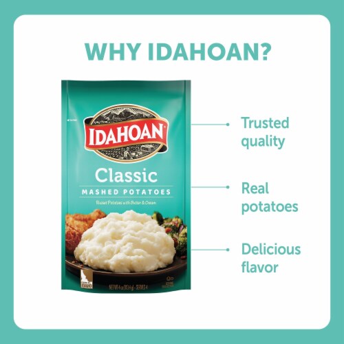 Idahoan Classic Mashed Potatoes Perspective: bottom