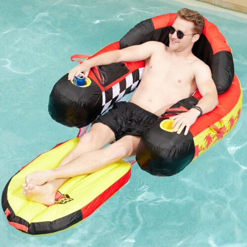 SPORTSSTUFF 54 1602 Siesta Lounge Inflatable Water Float Raft Pool
