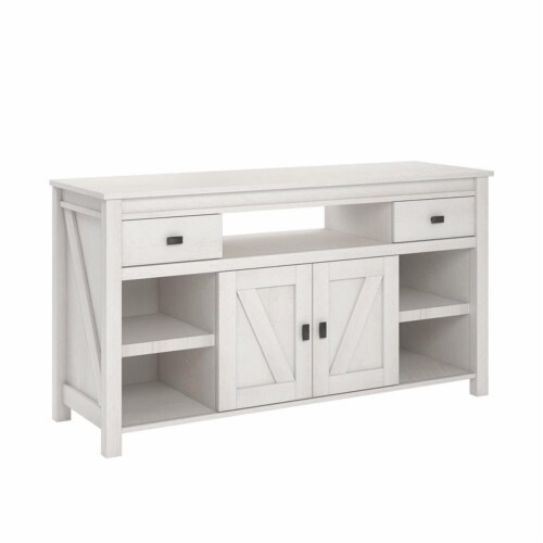 Ivory and clearance oak tv unit