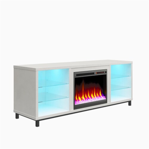 Ameriwood home lumina fireplace tv stand shop for tvs up to 70 stores
