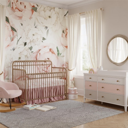 Metal cheap crib nursery