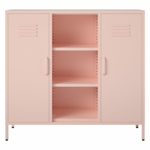 Shadwick 2 door metal locker accent cabinet discount