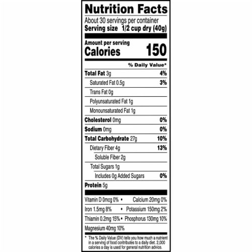 Quaker® Quick Oats Perspective: bottom