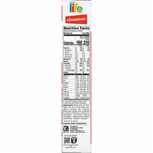 Life Cinnamon Multigrain Cereal Perspective: bottom