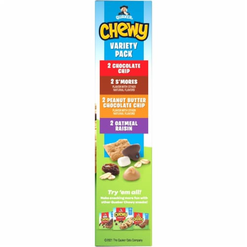 Quaker Chewy® Granola Bars Variety Pack Perspective: bottom