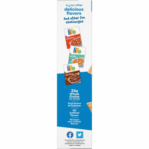 Quaker® Original Life® Giant Size Cereal Perspective: bottom