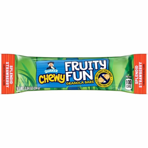 Quaker Chewy® Fruity Fun Splendid Strawberry Granola Bars Perspective: bottom