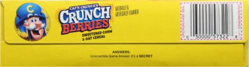 Cap'n Crunch's Sweetened Corn & Oat Crunch Berries® Cereal Perspective: bottom