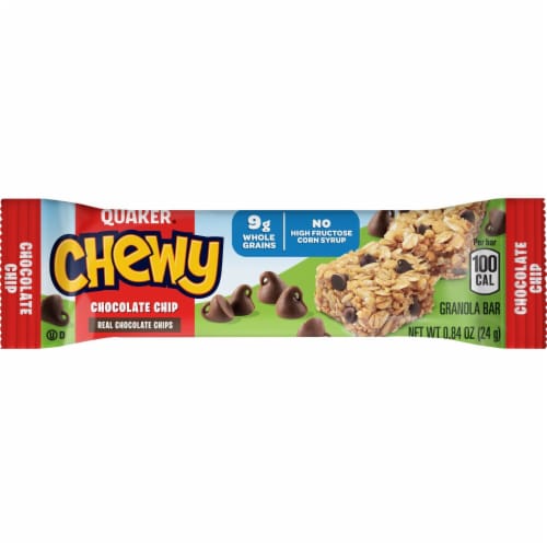 Quaker Chewy® Chocolate Chip Granola Bars Perspective: bottom