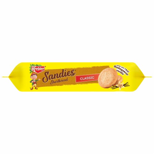 Keebler Sandies Classic Shortbread Cookies Perspective: bottom