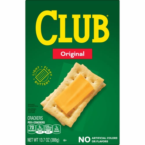 Kellogg's Club Original Crackers Perspective: bottom