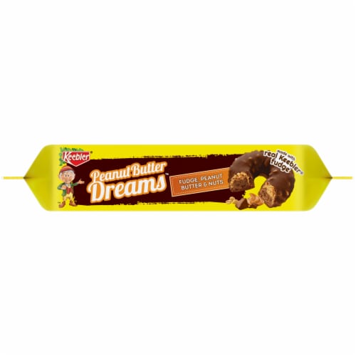 Keebler Peanut Butter Dreams Fudge Cookies Perspective: bottom
