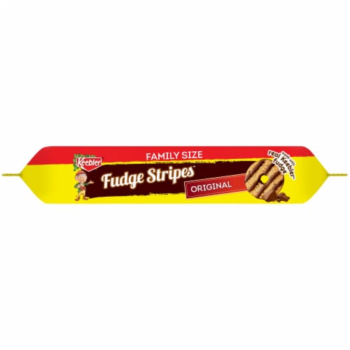 Keebler® Original Fudge Stripes™ Cookies Family Size Perspective: bottom