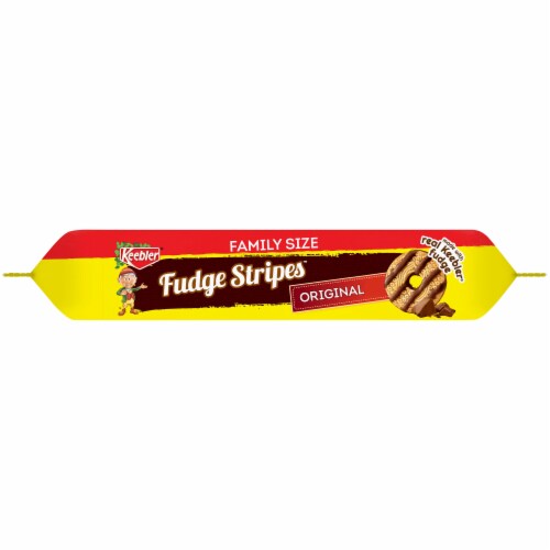 Keebler® Original Fudge Stripes™ Cookies Family Size Perspective: bottom