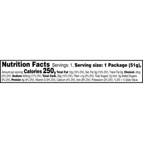 Keebler Club and Cheddar Big Snack Pack Sandwich Snack Crackers Perspective: bottom