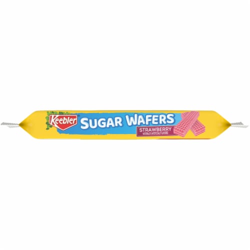 Keebler® Strawberry Sugar Wafers Cookies Perspective: bottom