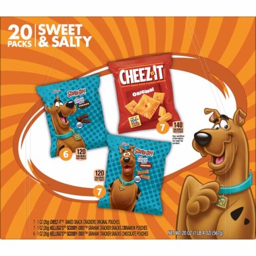 Kellogg's® Sweet and Salty Snacks Variety Pack Perspective: bottom