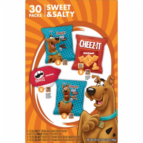 Kellogg's Variety Pack Sweet and Salty Perspective: bottom