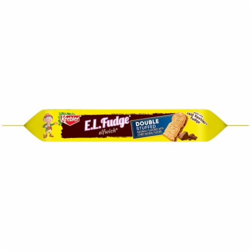 Keebler® E.L.Fudge Double Stuffed Elfwich Sandwich Cookies Perspective: bottom