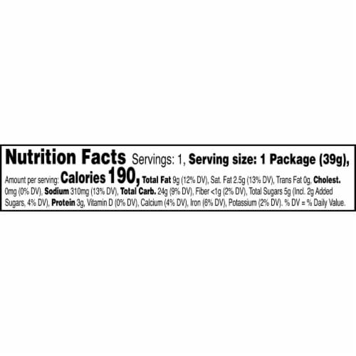 Kellogg's® Keebler Club and Cheddar Sandwich Snack Crackers Perspective: bottom