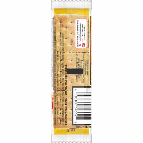 Keebler® Toast and Peanut Butter Sandwich Snack Crackers Perspective: bottom