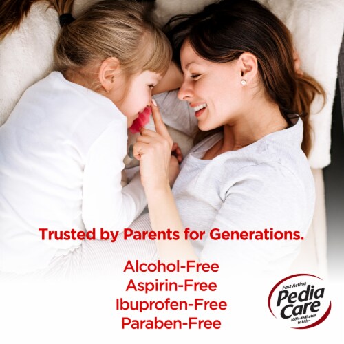 PediaCare® Infants Grape Liquid Acetaminophen Perspective: bottom