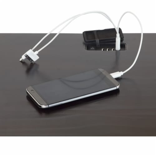 Casual home night owl shop nightstand with usb