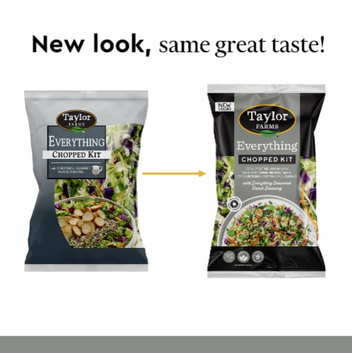 Taylor Farms® Everything Chopped Salad Kit Bag Perspective: bottom