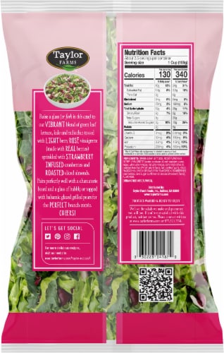 Taylor Farms® Strawberry Rose Chopped Salad Kit Perspective: bottom