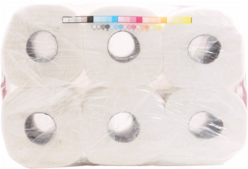 MD 2 Ply Unscented Bathroom Tissue 12 Count Perspective: bottom