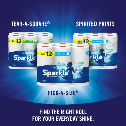 Sparkle® Pick-A-Size® Double Roll Paper Towels Perspective: bottom