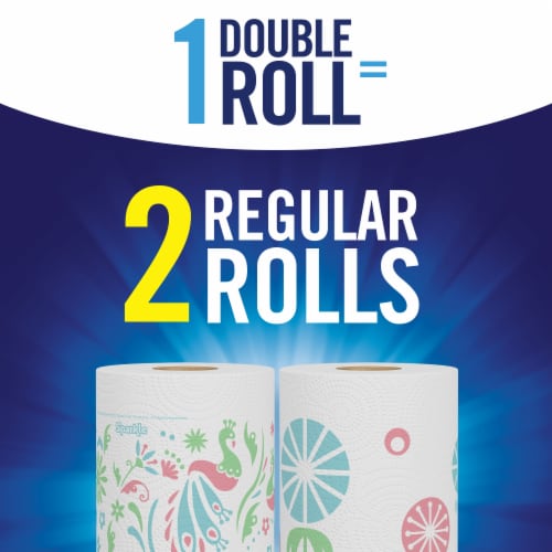 Sparkle® Pick-A-Size® Paper Towels Double Rolls Perspective: bottom